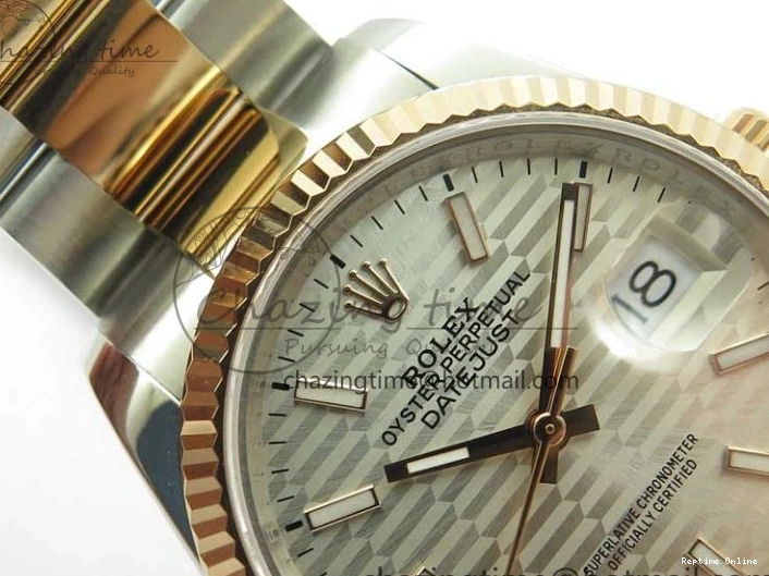 0401 DateJust 36 SS RG 126231 BP Maker 1:1 Best Edition Silver Dial on Oyster Bracelet EasyMatch 2511